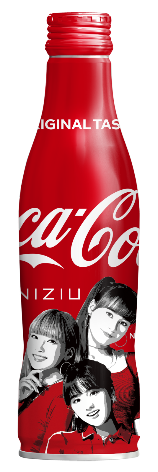 パーティを彩るご馳走や コカ コーラ スリムボトル NiziU 限定デザイン 3種セット 未開封